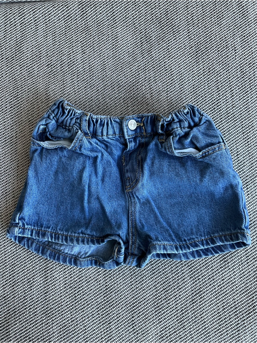 Zara Blue Denim Kids Shorts